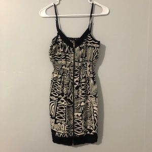 aztec print dress